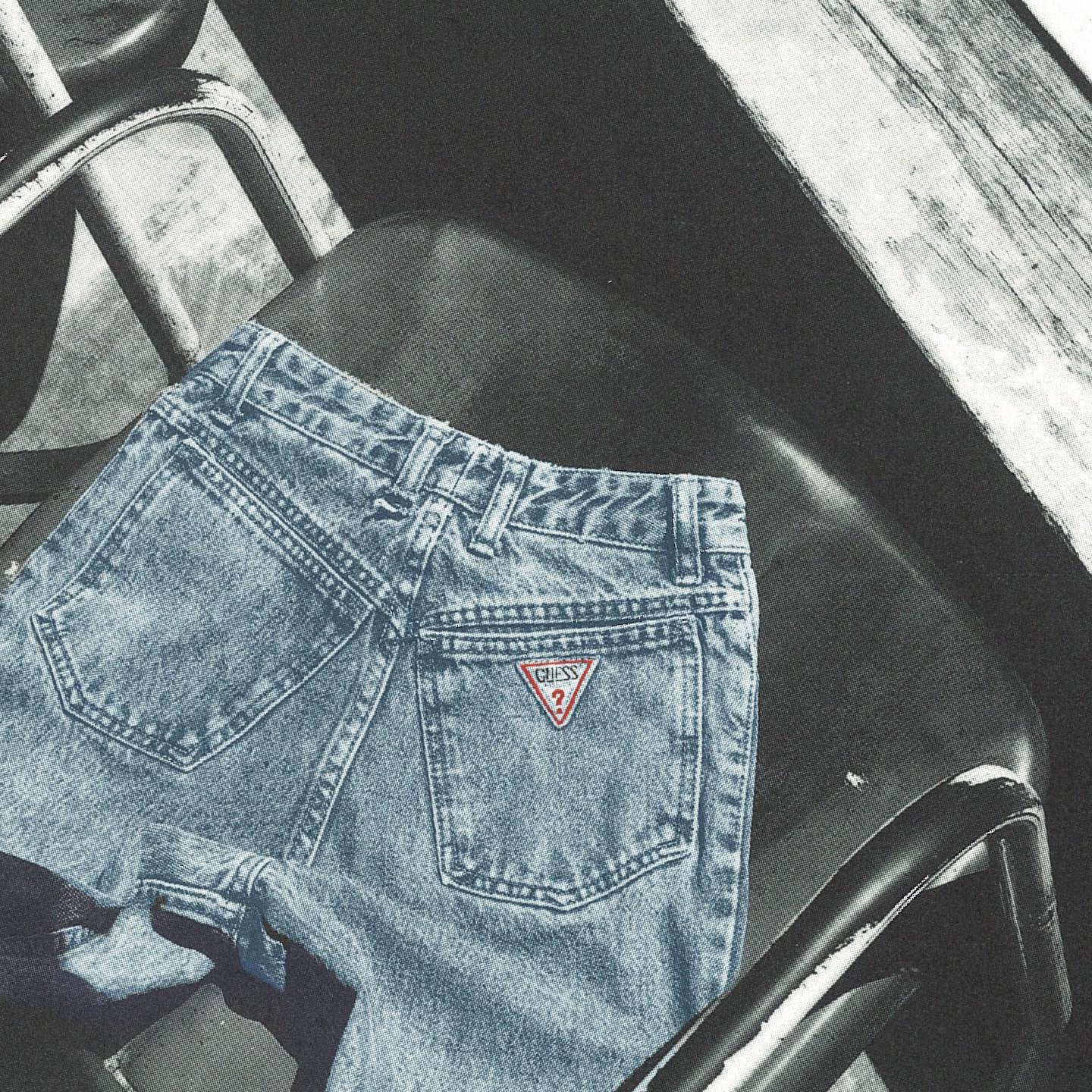 Guess factory jean shorts